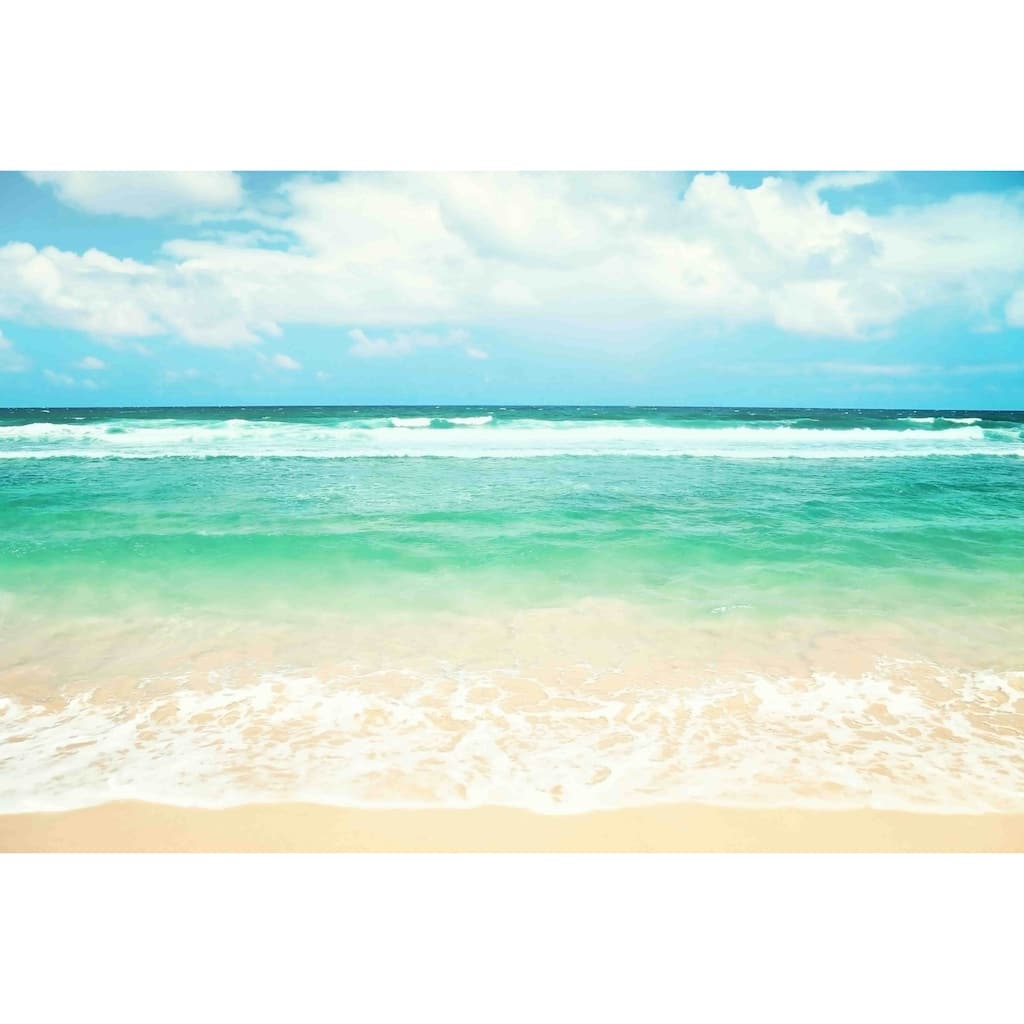 Marmont Hill - 'Endless Sea' by Sylvia Cook Painting Print on Canvas - Multi-Color