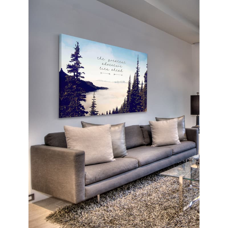 Marmont Hill - 'The Greatest Adventure' by Sylvia Cook Painting Print on Canvas - Multi-Color