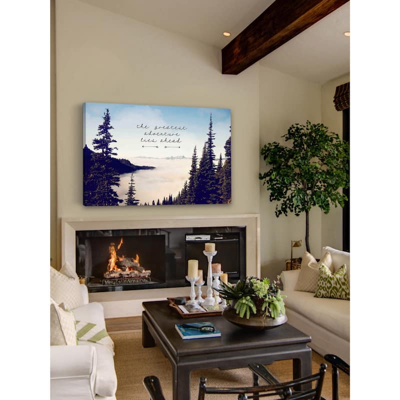 Marmont Hill - 'The Greatest Adventure' by Sylvia Cook Painting Print on Canvas - Multi-Color