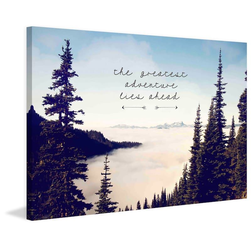 Marmont Hill - 'The Greatest Adventure' by Sylvia Cook Painting Print on Canvas - Multi-Color