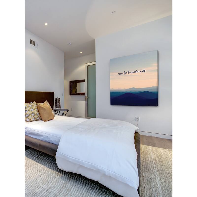 Marmont Hill - 'Roam Far & Wander Wide' by Robert Dickinson Painting Print on Canvas - Multi-Color