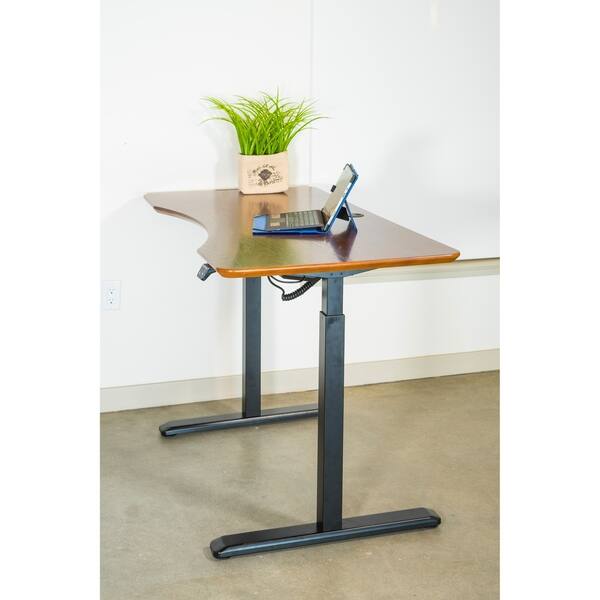 Shop Black Friday Deals On Ergomax Office Black Electric Height Adjustable Desk Overstock 11323731