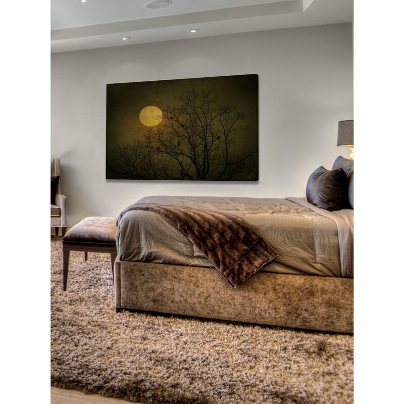 Marmont Hill - 'Starry Night' by Robert Dickinson Painting Print on Canvas - Multi-Color