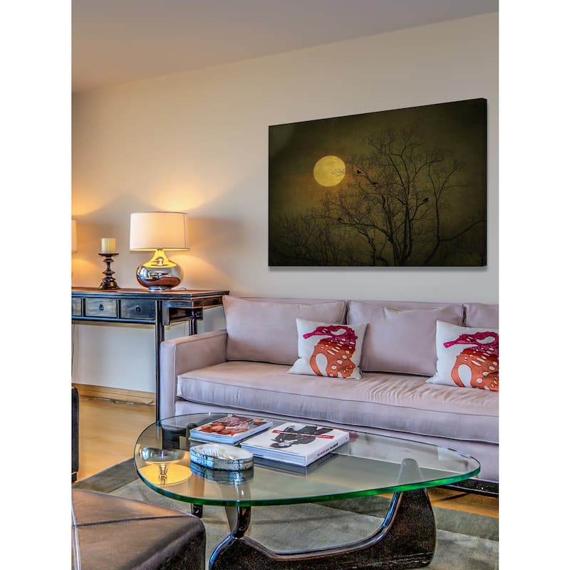 Marmont Hill - 'Starry Night' by Robert Dickinson Painting Print on Canvas - Multi-Color