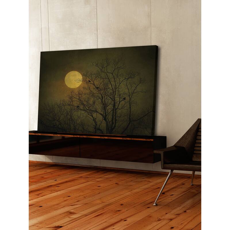 Marmont Hill - 'Starry Night' by Robert Dickinson Painting Print on Canvas - Multi-Color