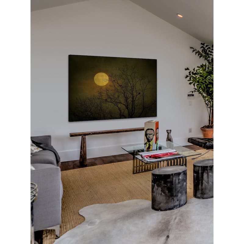 Marmont Hill - 'Starry Night' by Robert Dickinson Painting Print on Canvas - Multi-Color