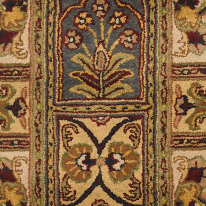 Handmade Tabriz Wool Runner (India) - 2'6 x 8'