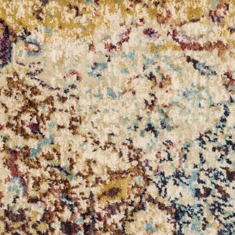 Alexander Home Contessa Traditional Damask Distressed Rug