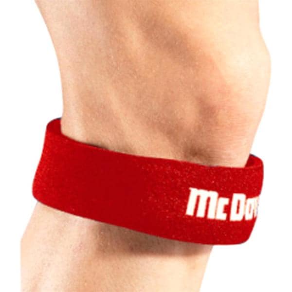 McDavid Classic Logo 414 CL Level 2 Scarlet Knee Strap