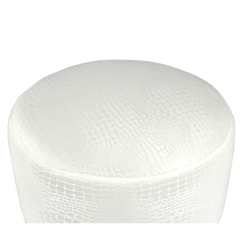 MJL Furniture Sophia Tillie Round Upholstered Ottoman