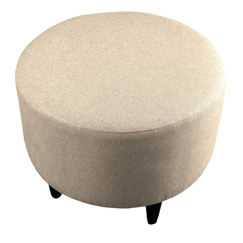 MJL Furniture Sophia Dawson 7 Round Upholstered Ottoman