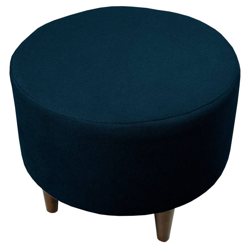MJL Furniture Sophia Dawson 7 Round Upholstered Ottoman