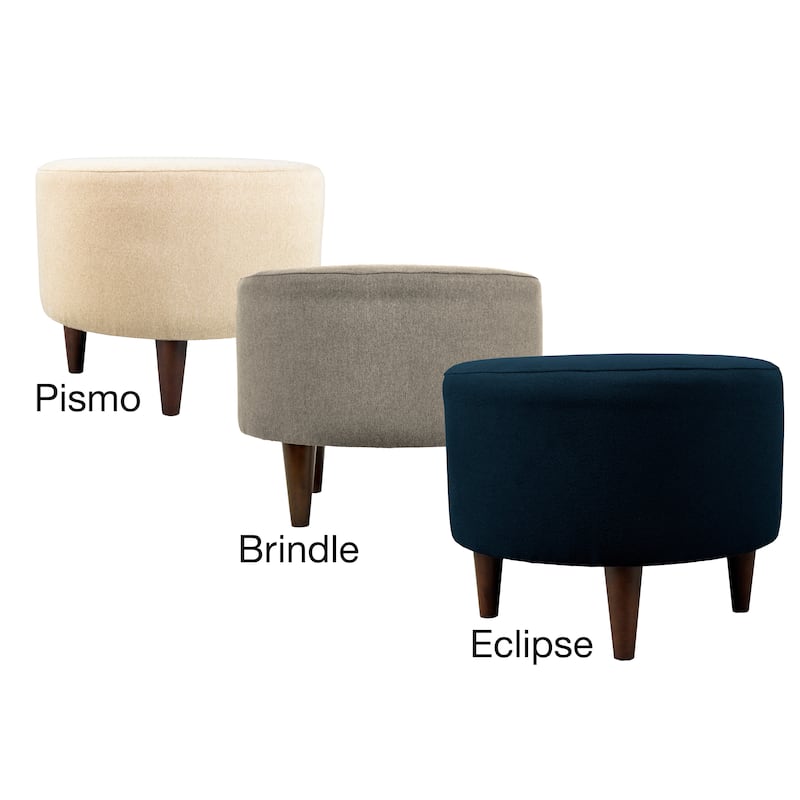 MJL Furniture Sophia Dawson 7 Round Upholstered Ottoman