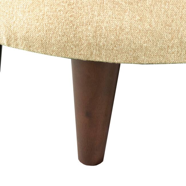 MJL Furniture Sophia Dawson 7 Round Upholstered Ottoman