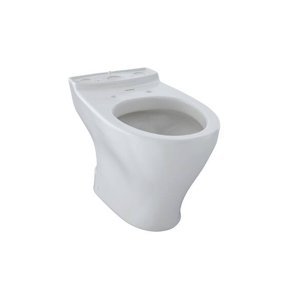 Toto Aquia Universal Height Elongated Skirted Toilet Bowl Toto Aquia Universal Height Elongated
