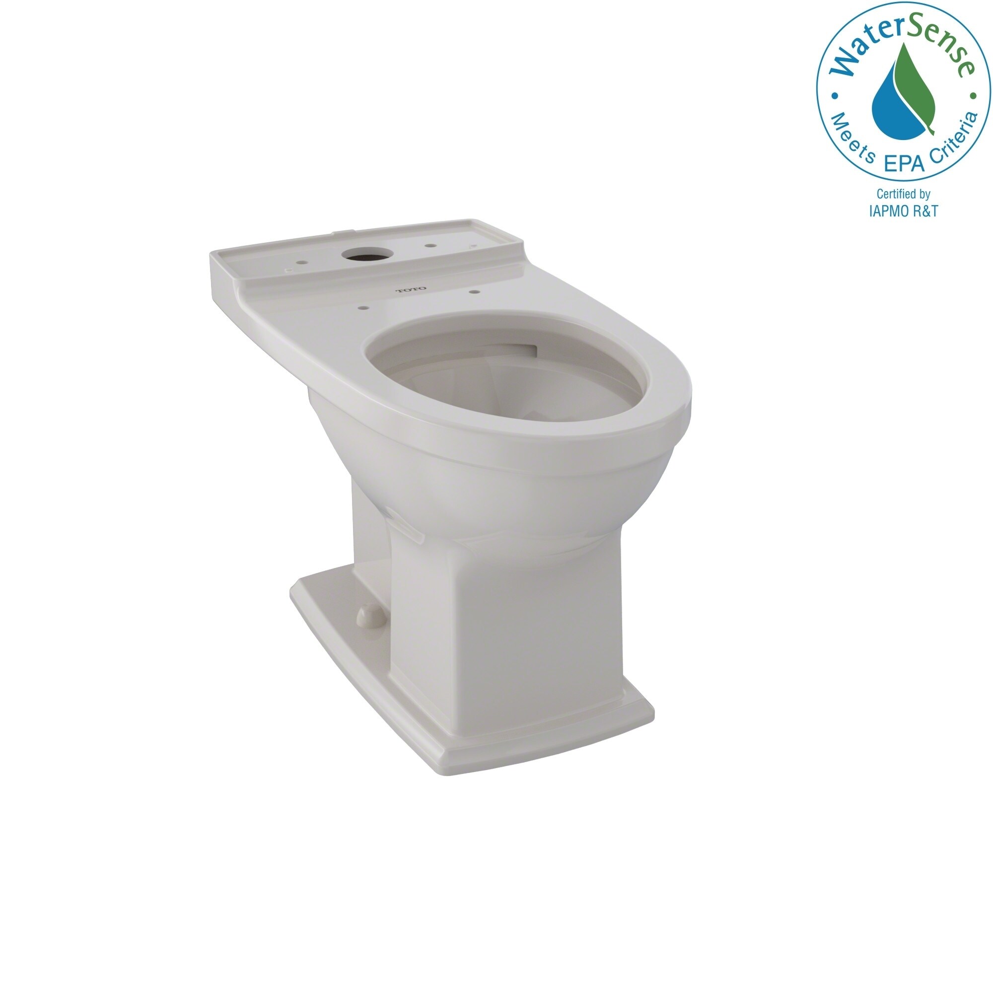 Shop Toto Connelly Universal Height Elongated Toilet Bowl With