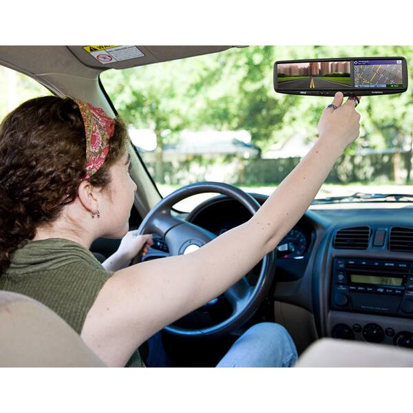 Shop Pyle Plcmdvr7g Hd Smart Gps Bluetooth Dvr Recording Night