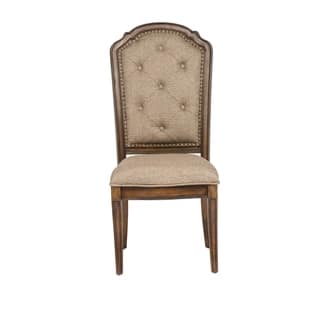 Wood Liberty Kitchen Dining Room Chairs Online At Amelia Antique Toffee Tufted Back Upholstered Dining Chair