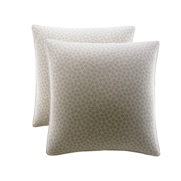 Stone Cottage Belvedere 100-percent Cotton Sateen Euro Pillowcases (Set of 2)