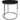 SAFAVIEH Couture High Line Collection Turner Stainless Steel Round End Table - 19.7" W x 19.7" L x 21.7" H