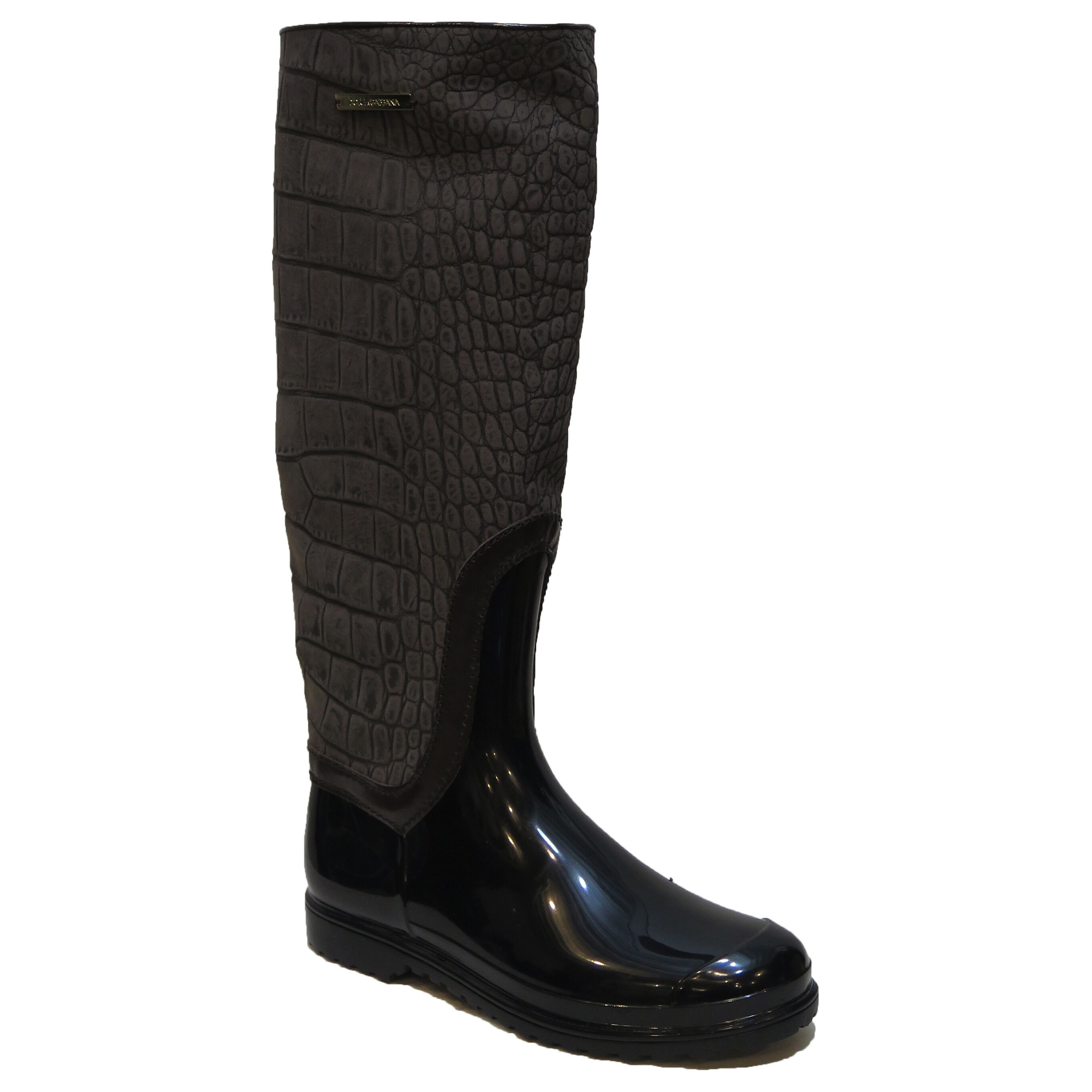 narrow rain boots