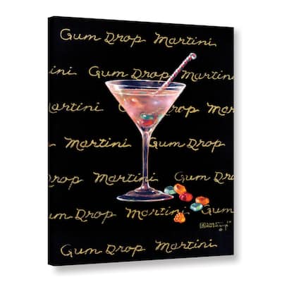 ArtWall Janet Kruskamp's Gum Drop Martini, Gallery Wrapped Canvas