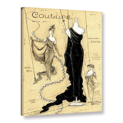 ArtWall Janet Kruskamp's Couture II, Gallery Wrapped Canvas