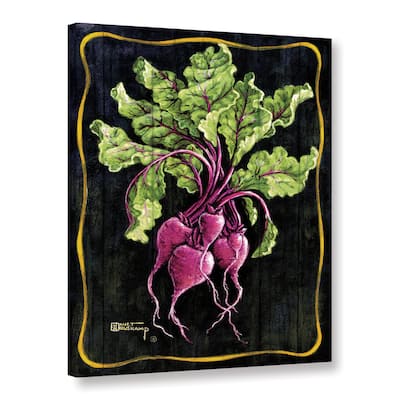 ArtWall Janet Kruskamp's Bouquet Of Beets, Gallery Wrapped Canvas