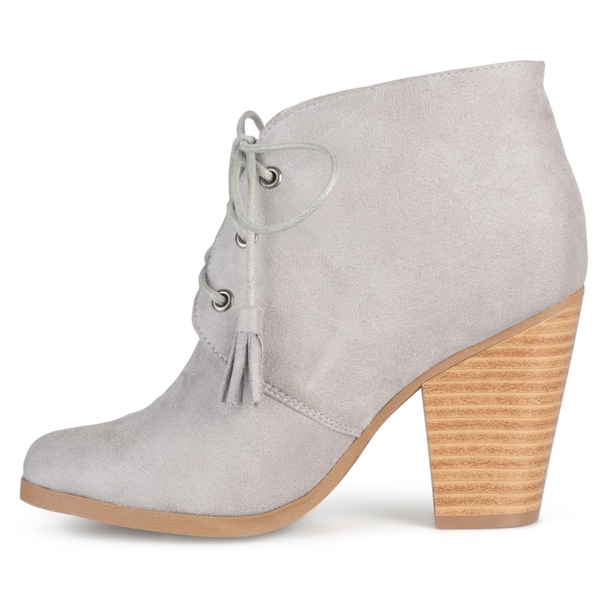 Wen' Faux Suede Lace-up Ankle Booties 
