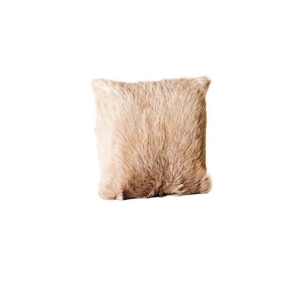 Aurelle Home Soft Grey Goat Pillow