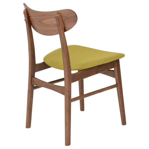 Euro Style Fletcher Avocado Green Dining Chair Set Of 2 Overstock 11332710