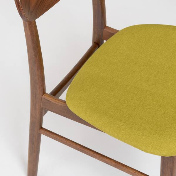 Euro Style Fletcher Avocado Green Dining Chair Set Of 2 Overstock 11332710