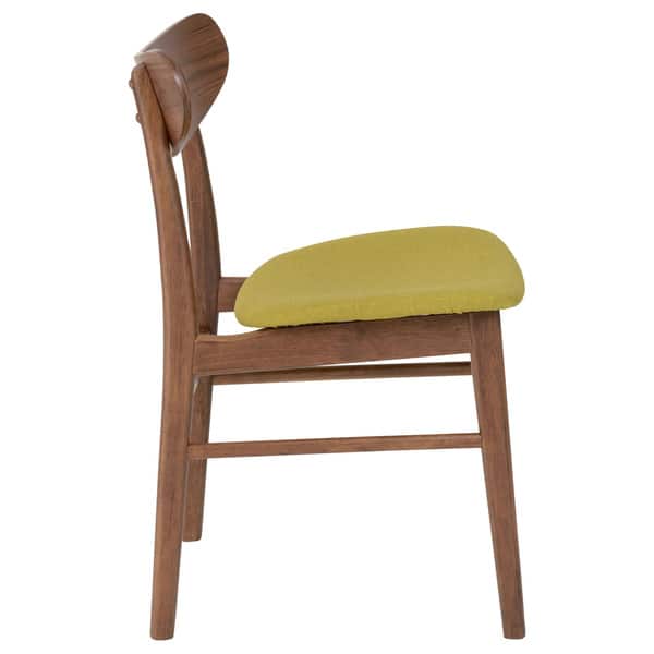 Euro Style Fletcher Avocado Green Dining Chair Set Of 2 Overstock 11332710