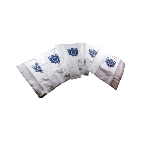 5pk Replacement GN Deluxe Cloth Bags & 2 Filters, Fits Miele Delphi Vacuums, Compatible with Part 7189520