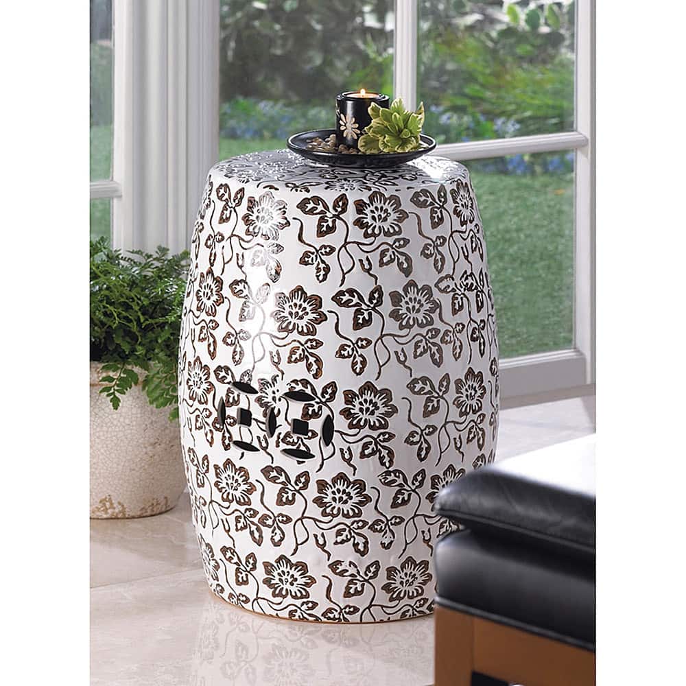 Florentine Ceramic Stool