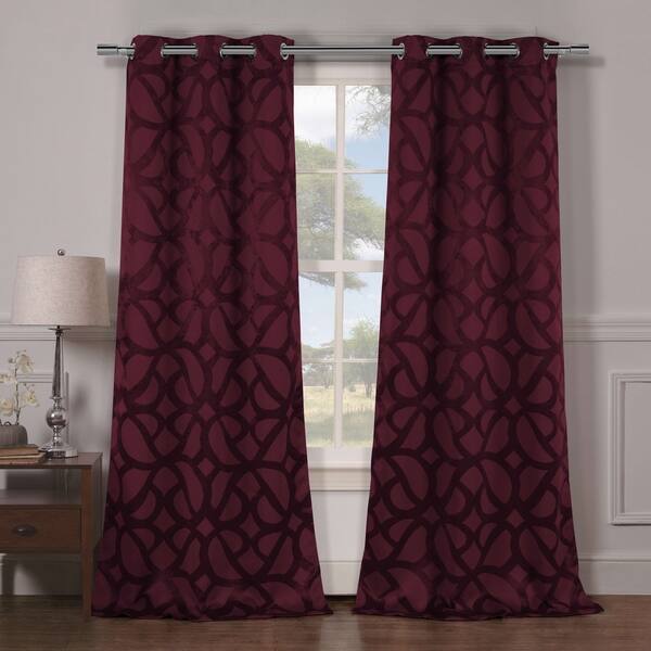 Dusk By Design Decor Curtains Elizabeth Woven Blackout