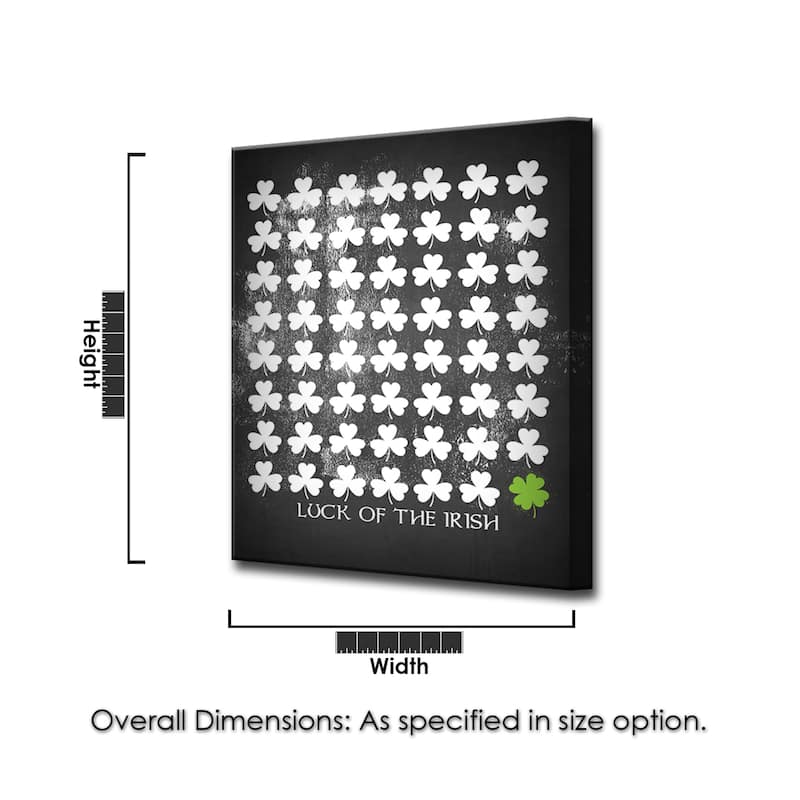 Ready2HangArt 'Luck of the Irish' Canvas Art Bed Bath & Beyond 11333486