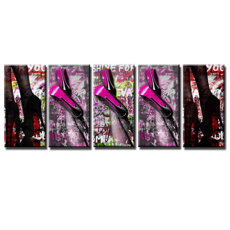 Ready2HangArt 'Urban Fashion II' 5-PC Canvas Art Set