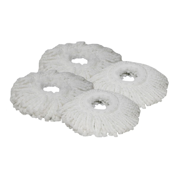 Shop 4pk Replacement Mop Pads, Fits Hurricane PRO 360 Rotating Spin