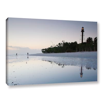 ArtWall Steve Ainsworth's Sanibel Lighthouse , Gallery Wrapped Canvas - Multi