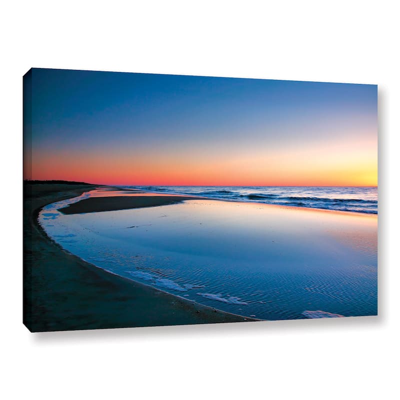 ArtWall Steve Ainsworth's Sea and Sand II, Gallery Wrapped Canvas - Bed ...