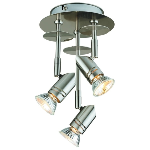 Catalina 19210 000 3 Light Brushed Nickel Finish Fixed Canopy Catalina 19210 000 3 Light Brushed Nickel Finish Fixed Canopy
