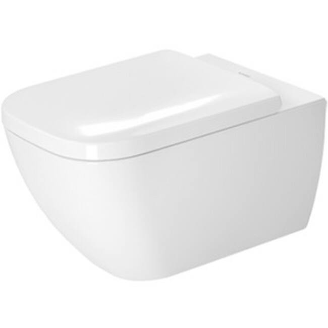 Duravit Rimless Toilet Wall-mounted 14 3/8-inch x 21 0.25-inch White Alpin