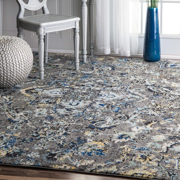 nuLOOM Modern Vintage Paisley Multi Rug - 10' x 14'