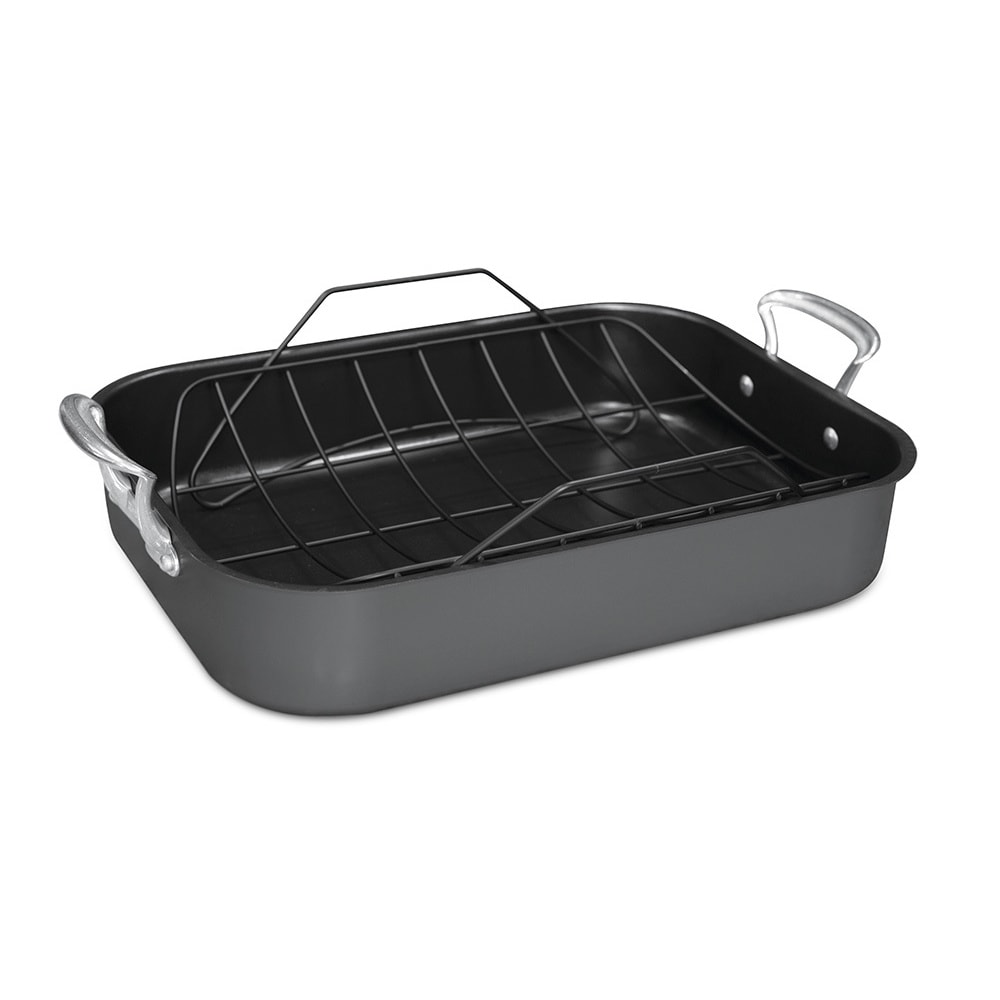 Shop Nordic Ware Extra Large Nonstick Roaster with Rack - Free Shipping ...