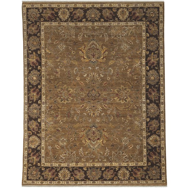 Bethany Traditional Hand-knotted Rug - 9' x 12'