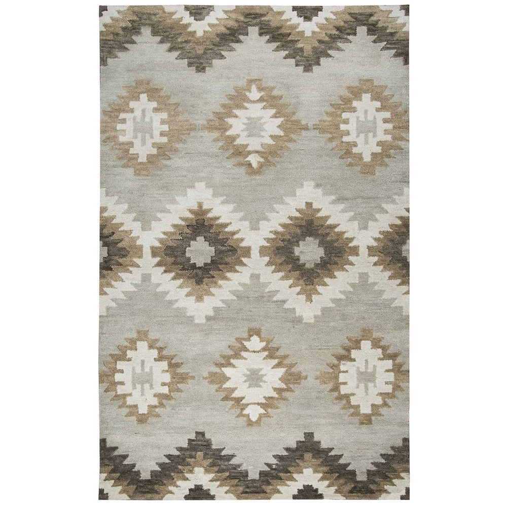 Alora Decor Napoli Hand-tufted Southwestern Wool Rug