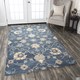 preview thumbnail 1 of 28, Alora Decor Napoli Hand-tufted Floral Scrollwork Wool Rug