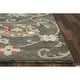 preview thumbnail 10 of 28, Alora Decor Napoli Hand-tufted Floral Scrollwork Wool Rug