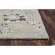 preview thumbnail 11 of 28, Alora Decor Napoli Hand-tufted Floral Scrollwork Wool Rug